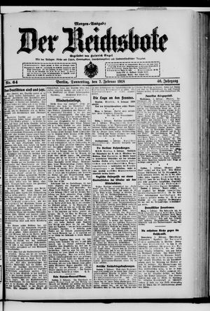 Der Reichsbote on Feb 7, 1918