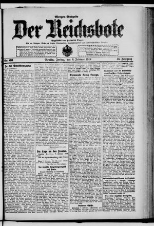 Der Reichsbote vom 08.02.1918