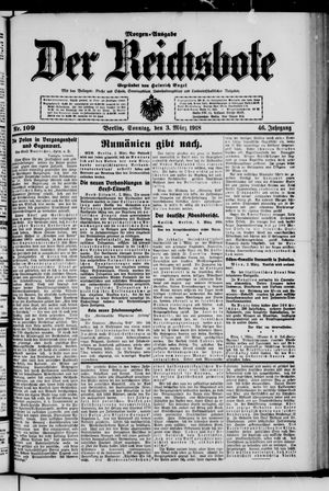 Der Reichsbote on Mar 3, 1918