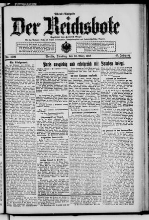 Der Reichsbote on Mar 12, 1918