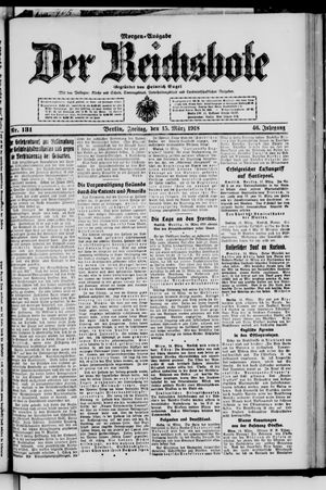 Der Reichsbote on Mar 15, 1918