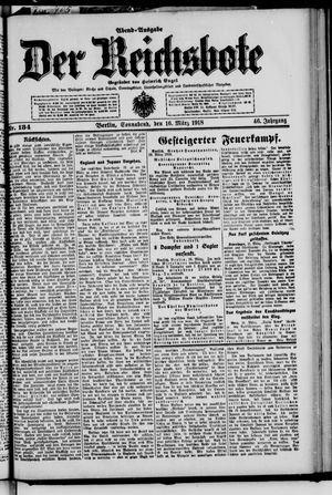 Der Reichsbote on Mar 16, 1918
