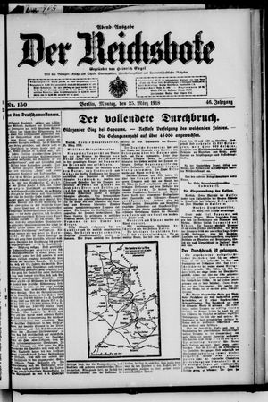 Der Reichsbote on Mar 25, 1918