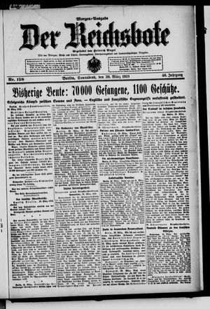 Der Reichsbote vom 30.03.1918