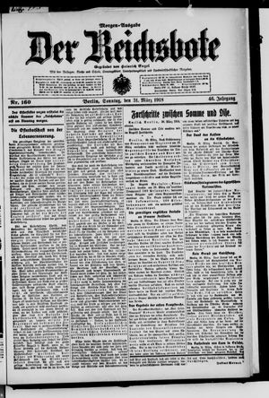 Der Reichsbote vom 31.03.1918