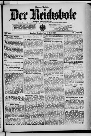 Der Reichsbote vom 06.05.1918