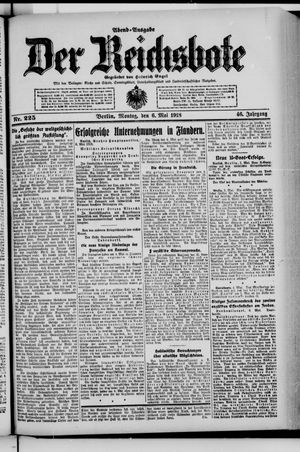 Der Reichsbote on May 6, 1918