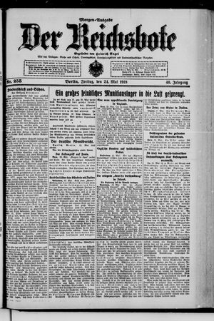 Der Reichsbote on May 24, 1918
