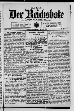 Der Reichsbote vom 02.07.1918