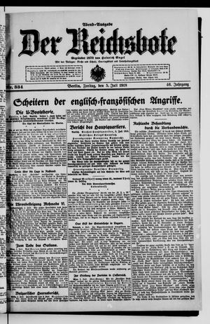 Der Reichsbote on Jul 5, 1918