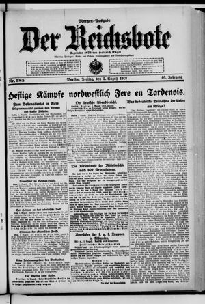 Der Reichsbote vom 02.08.1918