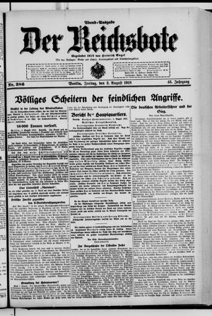 Der Reichsbote vom 02.08.1918