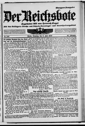 Der Reichsbote on Jun 8, 1919