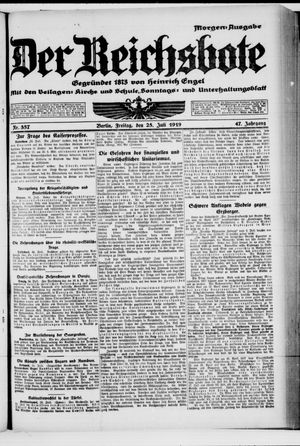 Der Reichsbote on Jul 25, 1919