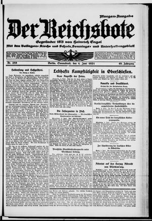Der Reichsbote on Jun 4, 1921