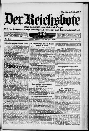 Der Reichsbote on Jun 19, 1921
