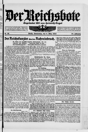 Der Reichsbote on Mar 8, 1923