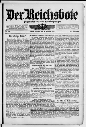 Der Reichsbote on Feb 8, 1924