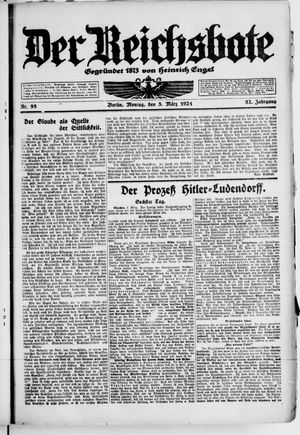 Der Reichsbote vom 03.03.1924