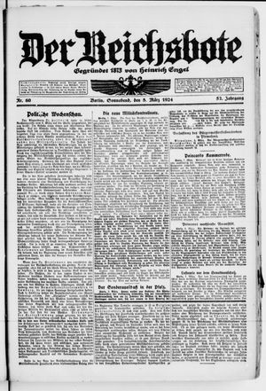 Der Reichsbote on Mar 8, 1924