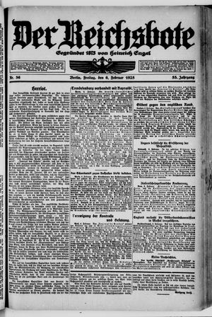 Der Reichsbote on Feb 6, 1925
