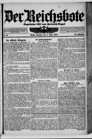 Der Reichsbote on Mar 2, 1925