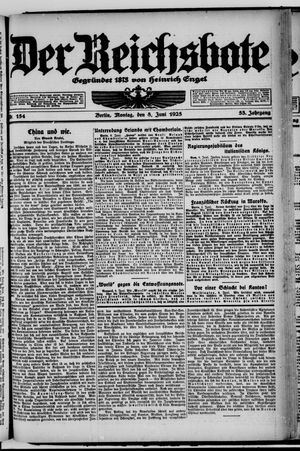Der Reichsbote vom 08.06.1925