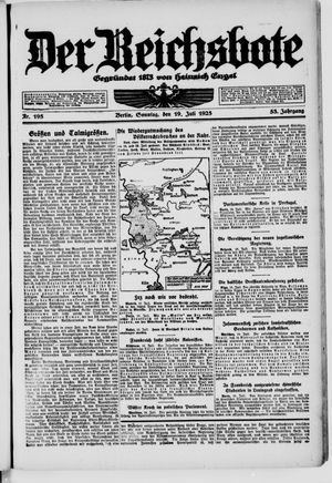 Der Reichsbote vom 19.07.1925