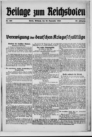 Der Reichsbote vom 30.09.1925