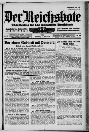 Der Reichsbote vom 17.06.1926