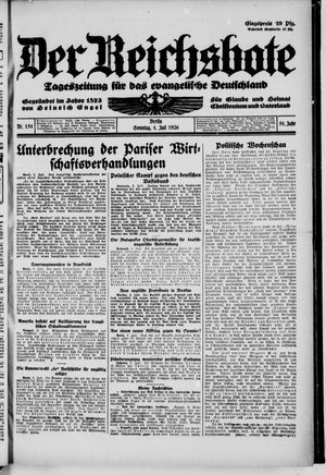 Der Reichsbote vom 04.07.1926