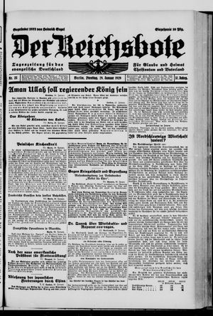 Der Reichsbote vom 29.01.1929