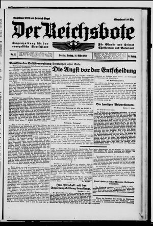 Der Reichsbote vom 28.03.1930