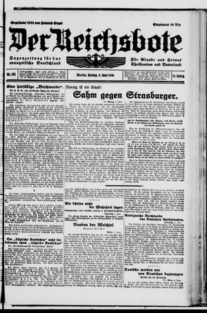 Der Reichsbote vom 06.06.1930