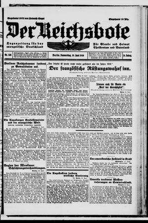 Der Reichsbote vom 19.06.1930