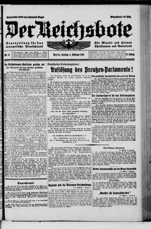 Der Reichsbote vom 06.02.1931