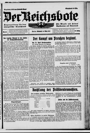 Der Reichsbote vom 16.03.1932