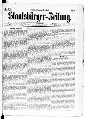 Staatsbürger-Zeitung vom 02.05.1865