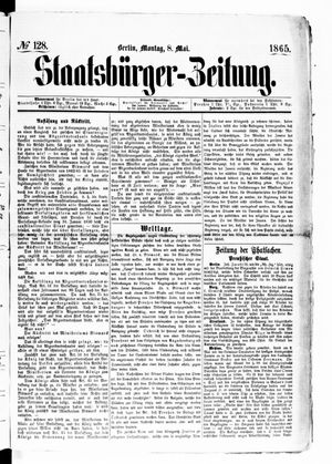 Staatsbürger-Zeitung vom 08.05.1865