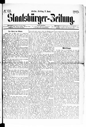Staatsbürger-Zeitung vom 02.06.1865