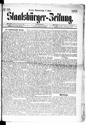 Staatsbürger-Zeitung vom 08.06.1865
