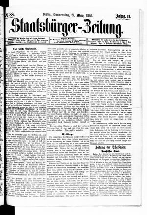 Staatsbürger-Zeitung on Mar 29, 1866