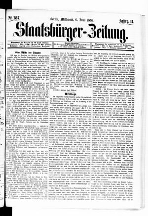 Staatsbürger-Zeitung vom 06.06.1866