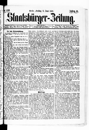 Staatsbürger-Zeitung vom 08.06.1866