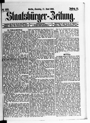 Staatsbürger-Zeitung on Jun 17, 1866