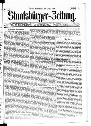 Staatsbürger-Zeitung on Jun 20, 1866