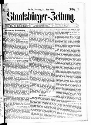 Staatsbürger-Zeitung on Jun 24, 1866