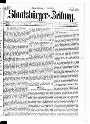 Staatsbürger-Zeitung on Jul 1, 1866