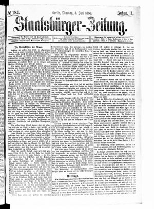 Staatsbürger-Zeitung vom 03.07.1866
