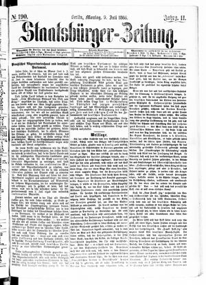 Staatsbürger-Zeitung on Jul 9, 1866